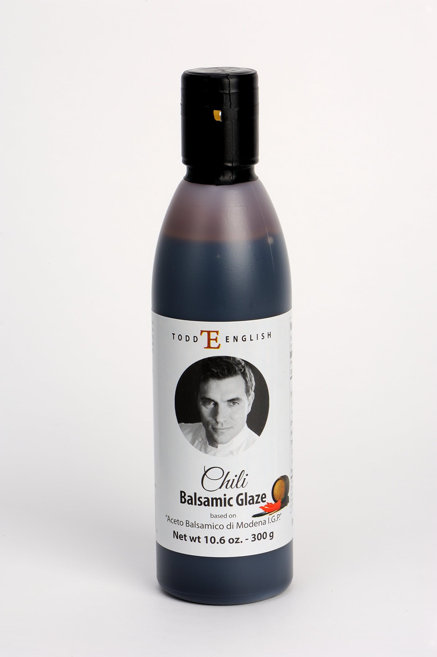 Todd English Chili Balsamic Glaze - Net wt 10.6 oz