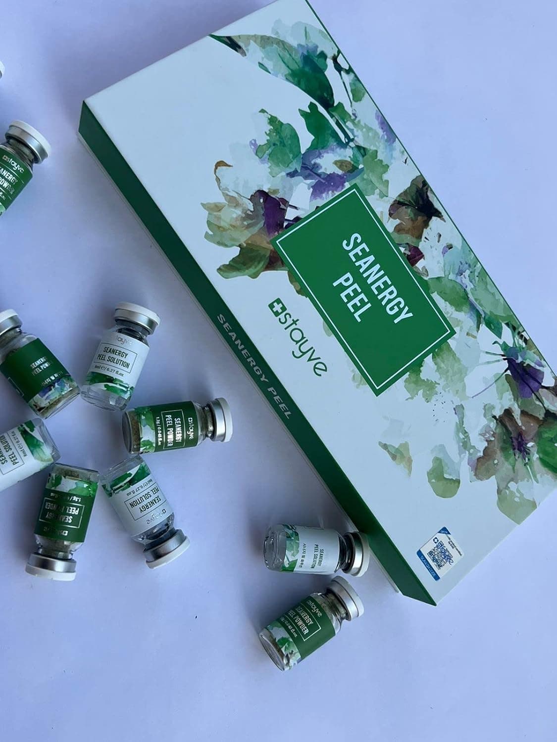 Stayve Seanergy Peel Ampoule Kit (solution 8ml x 5pcs / powder 1.3g x 5pcs)