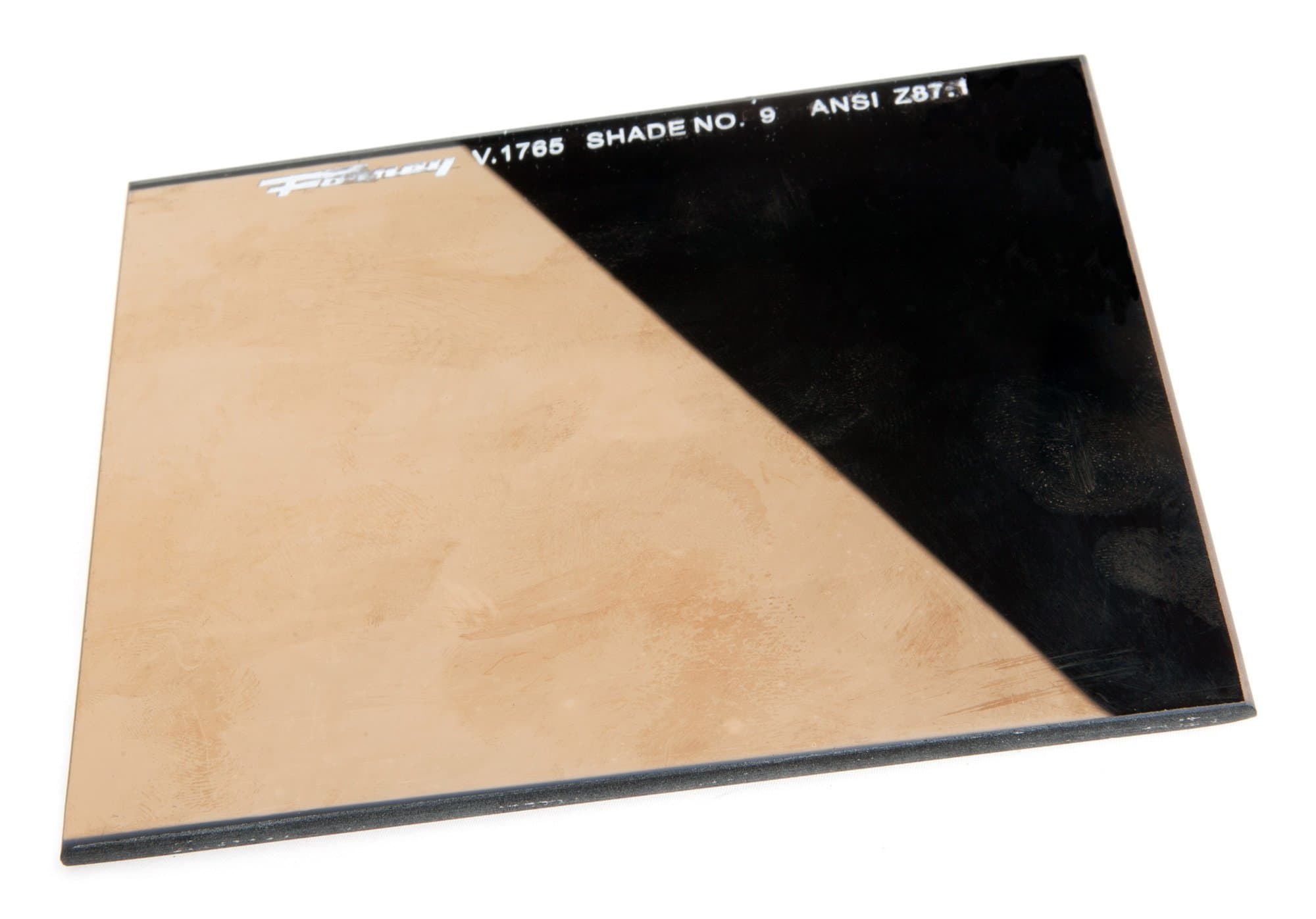 Forney 57070 Lens Replacement Gold Welding Filter, 4-1/2-Inch-by-5-1/4-Inch, Shade-9