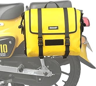 Rhinowalk Motorcycle Saddlebags, Waterproof Quick Release 15L Single Side Hanging Bag Motorcycle Accessories
