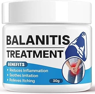 Balanitis Treatment for Men, Natural Soothing Cream for Redness and Itch, Effective Balanitis Relief - 30g