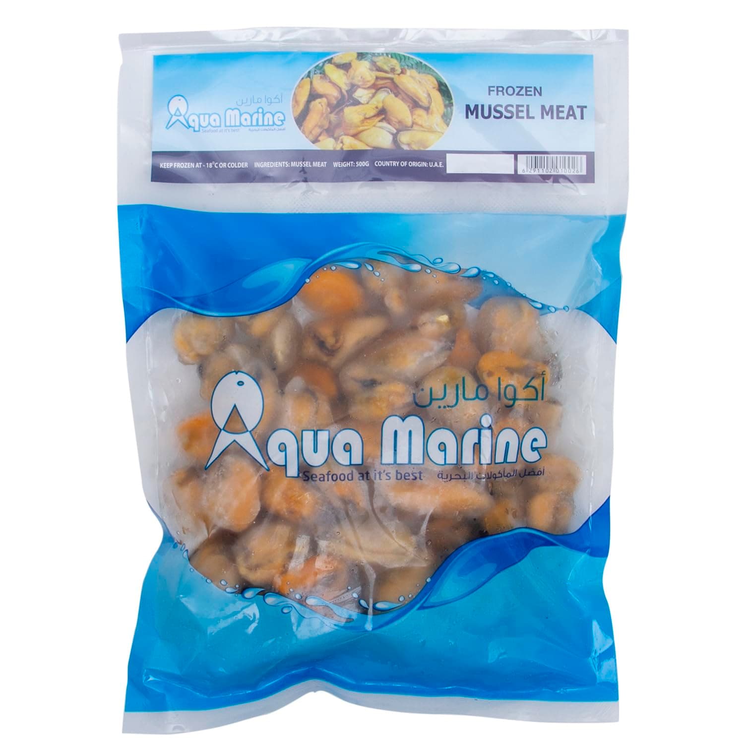 Aqua Marine Mussel Meat, 500 g