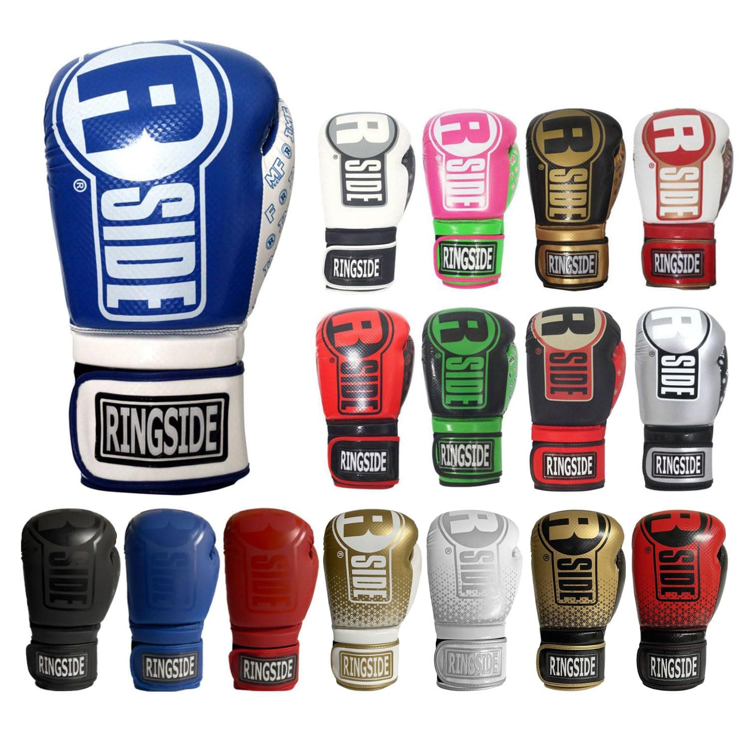 Ringside Apex Flash Sparring Gloves, IMF-Tech Synthetic Boxing Gloves with Secure Wrist Support, Ideal for Men and Women