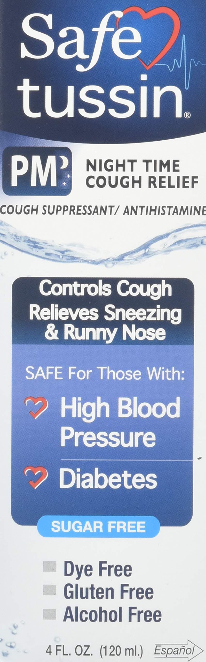 SafetussinPM COUGH FORMULA (Pack of 2)