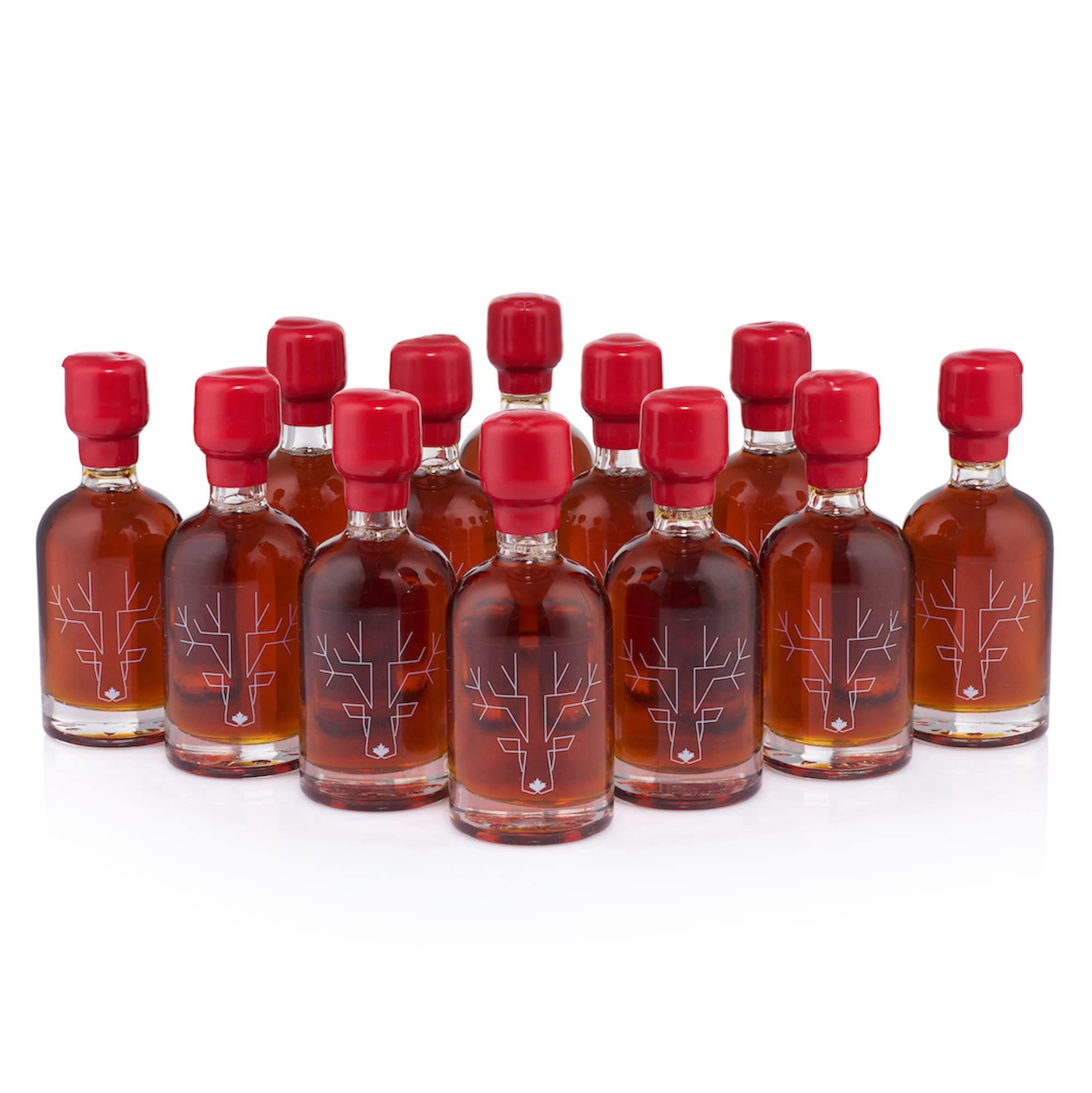 12 x 50 ml Escuminac Maple Syrup (Great Harvest, Dark Robust Taste)