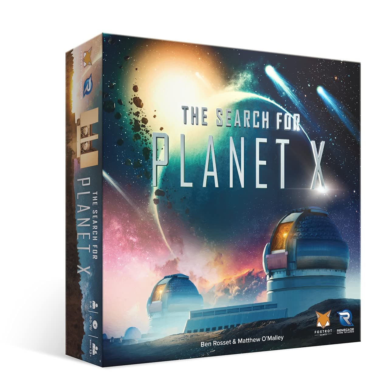 Renegade Game Studios Search for Planet X Board Game, 1-4 Players, Strategy Deduction with App