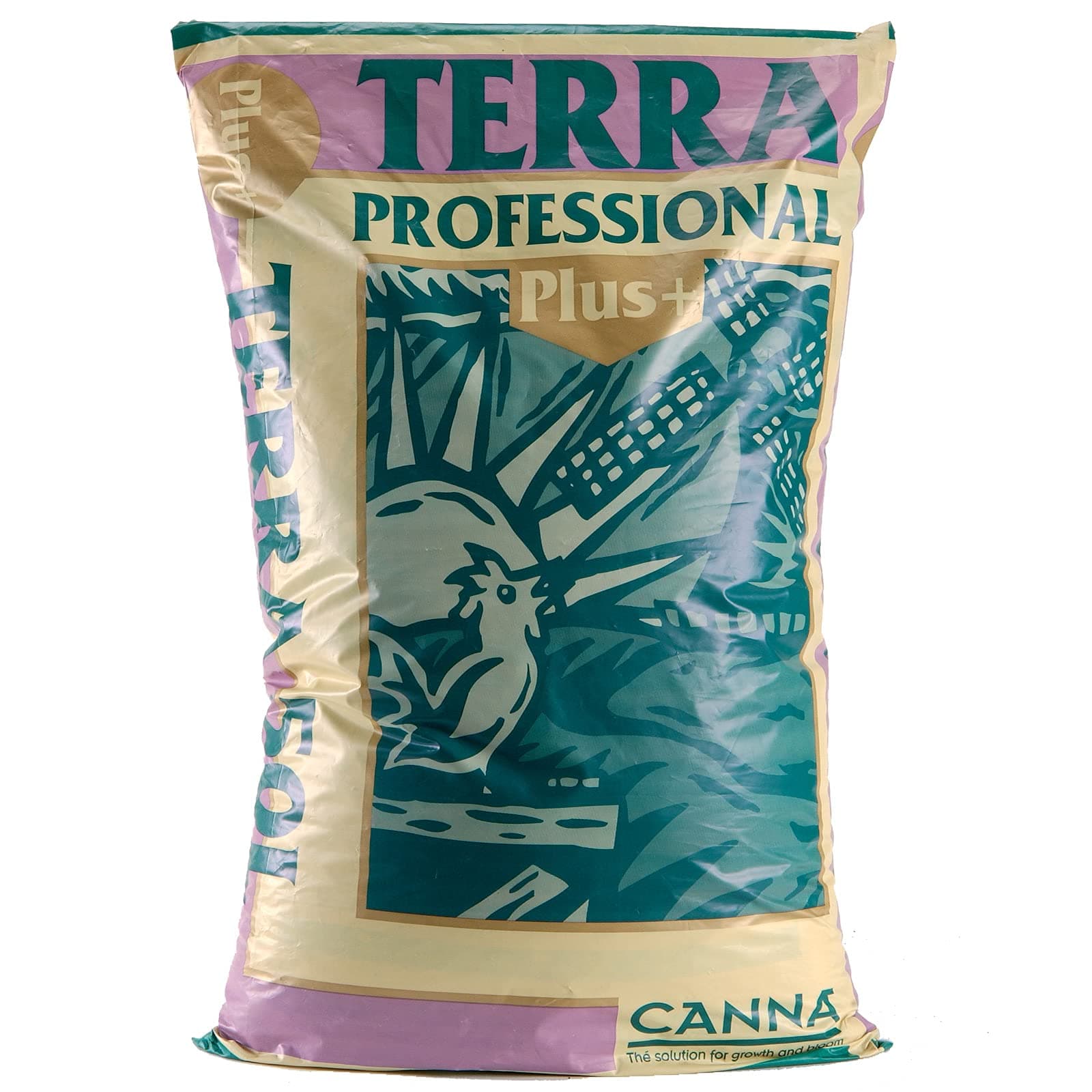 Terra Professional Plus Soil Mix Bag 50L, Brown