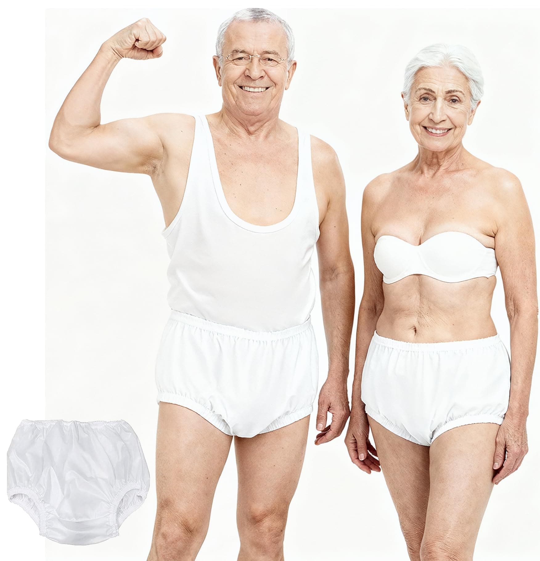 Waterproof Pull-On Unisex Incontinence Cover Pant. Leakproof-Washable - No Heat, Wear with Diaper, Guard Or Pad, Kleinert's