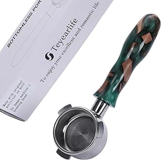 bottomless portafilter for espresso machines (resin green 54mm)