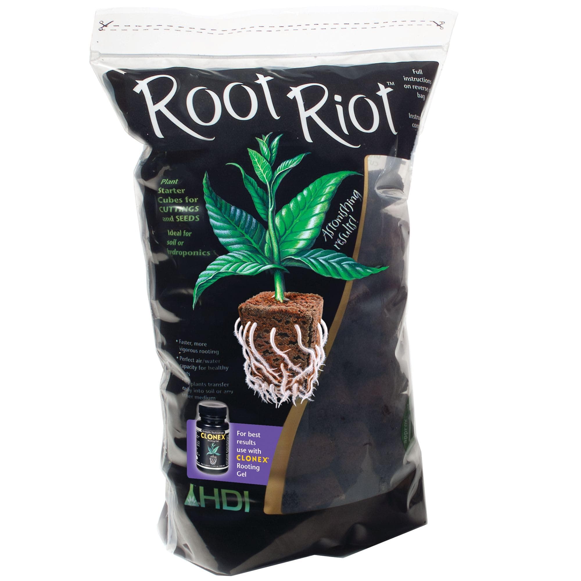 Growth Technology Root Riot (Bag of 100) loose