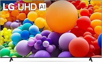 LG 86-Inch Class UT75 Series LED Smart TV 4K Processor Flat Screen AI-Powered with Alexa Built-in (86UT7590PUA, 2024)