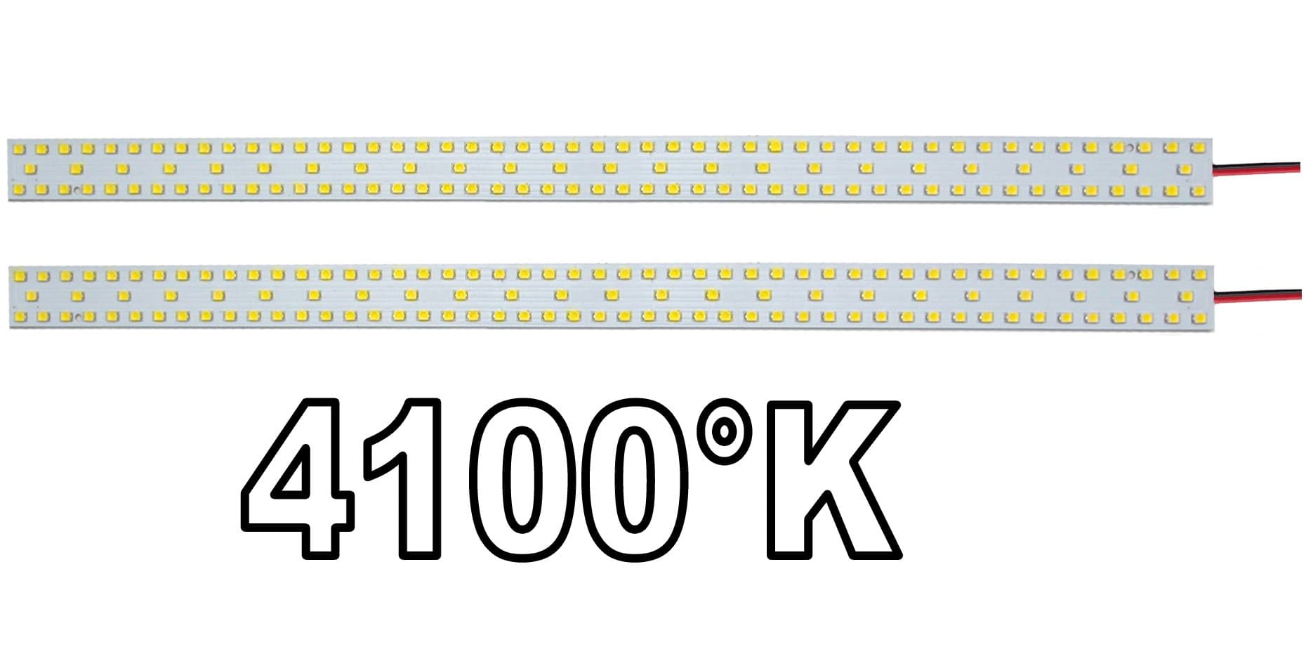 Cabin Bright - 15-18 Inch 12 Volt LED Fluorescent 2-Tube Replacement *40% Brighter