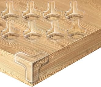 24 Pack Corner Protectors Baby Proofing Clear Corner Guards Table Corner Protector for Furniture, Baby Safety Corner Bumpers Covers, Furniture & Sharp Corner Baby Proofing, T-Shaped