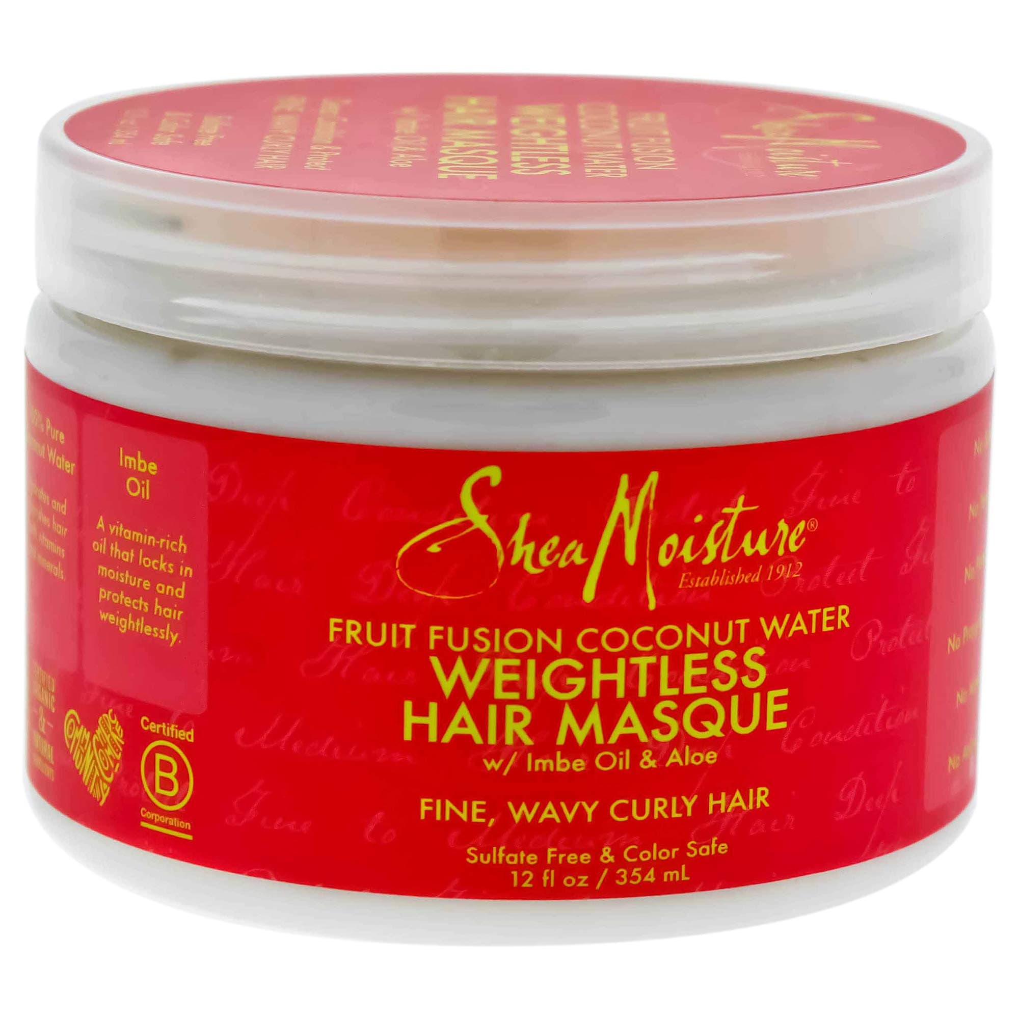 Shea Moisture Fruit Fusion Weightless Masque12 oz