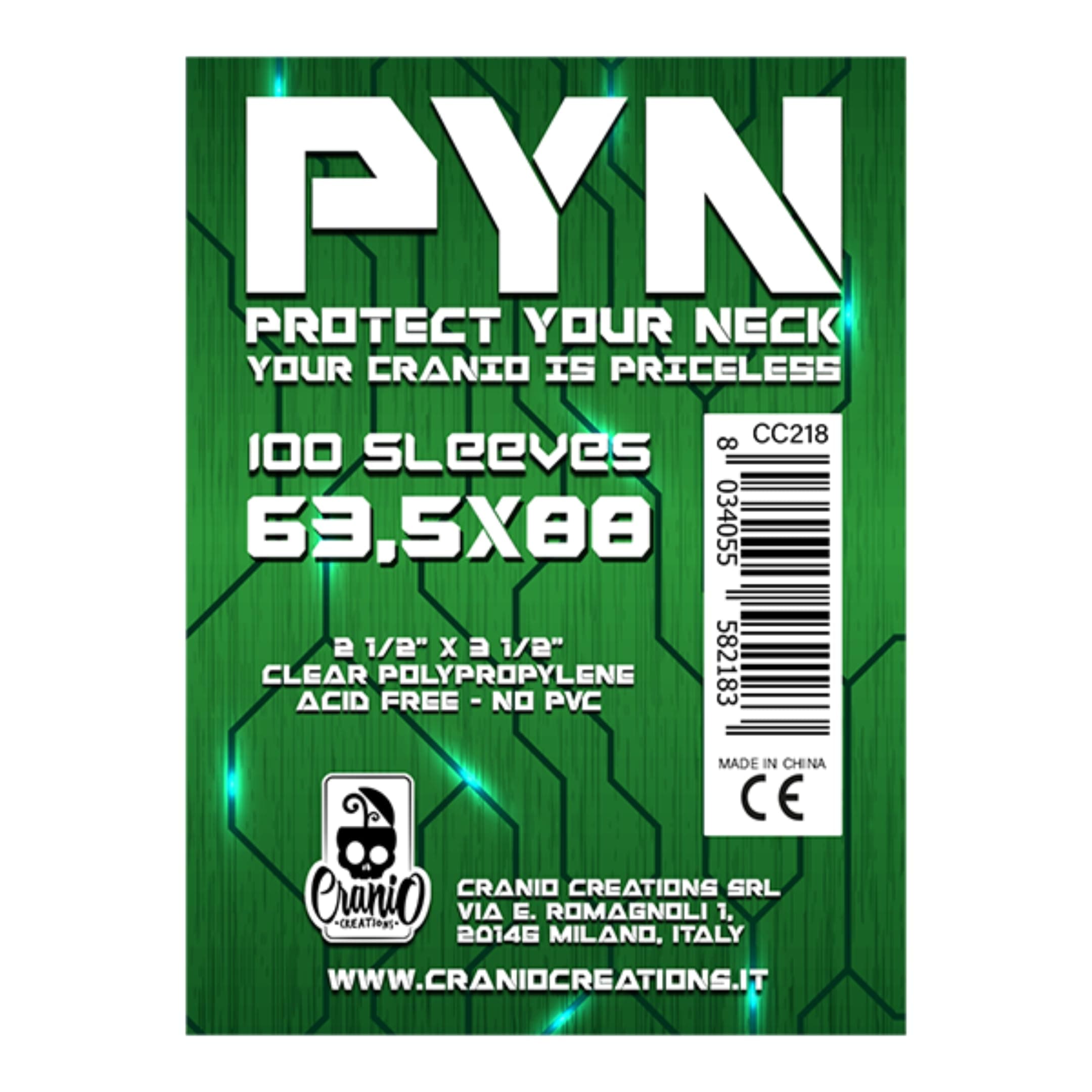 Cranio Creations CC218 PYN 100 Sleeves 63.5x88