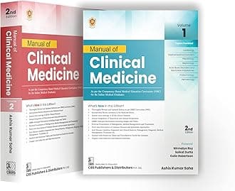 MANUAL OF CLINICAL MEDICINE 2 Vol .SET 2ED (PB 2025) Paperback – 20 January 2025
