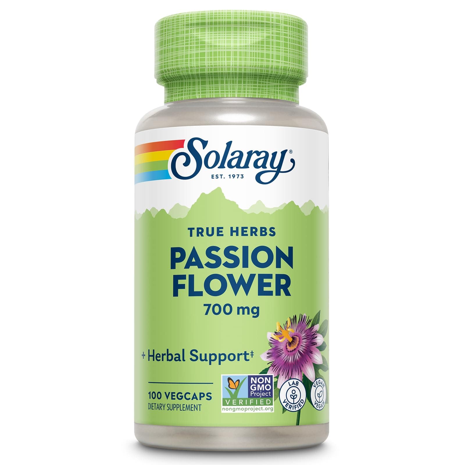 Passion Flower 350mg,100 Capsules,67838