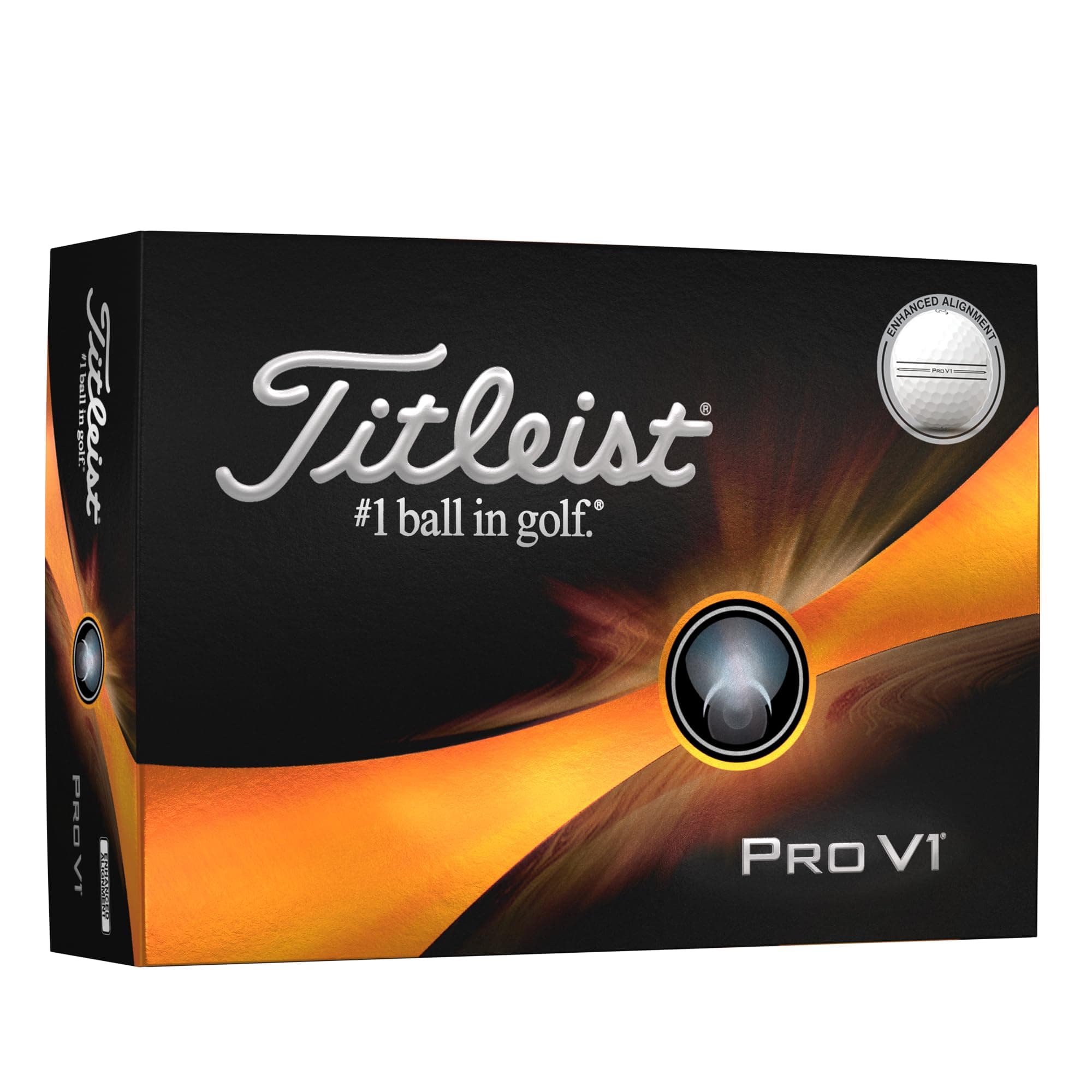 Titleist Pro V1 Dozen Reinforced Alignment Golf Balls