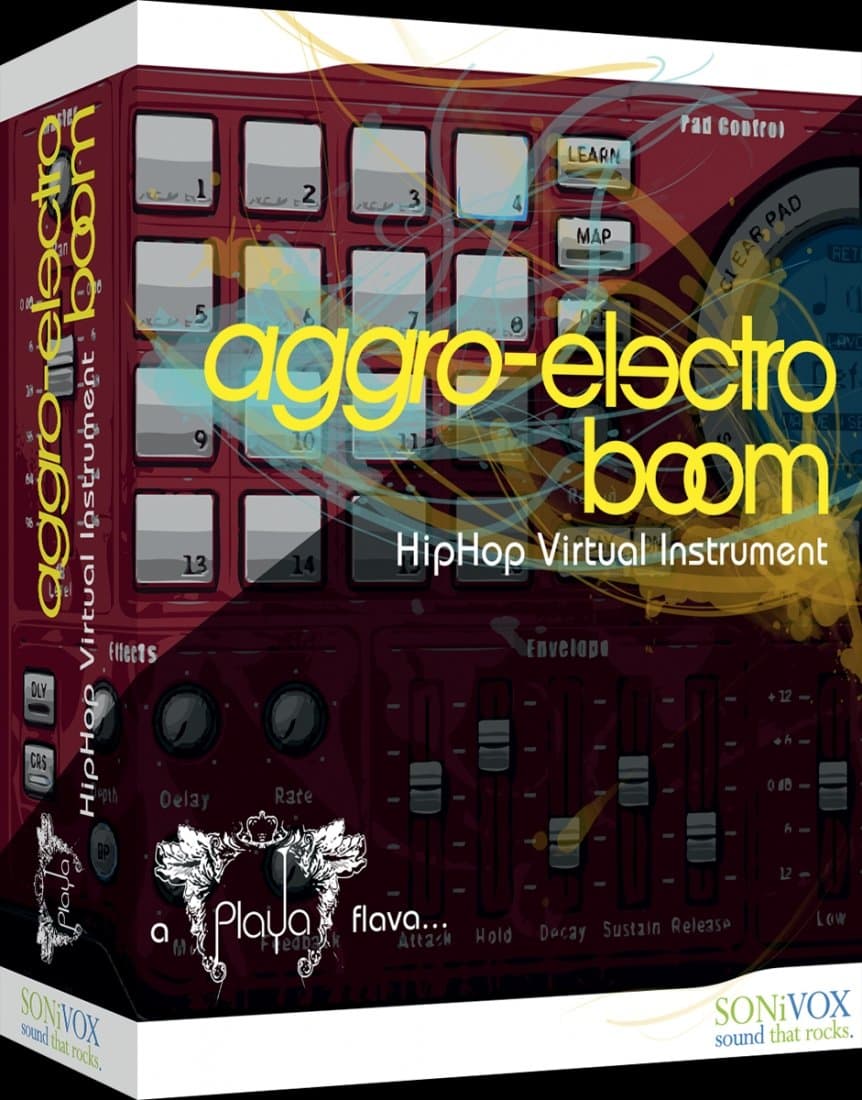 Sonivox Playa: Aggro Electro Boom Edition - Hip-Hop Samples & Virtual Instruments