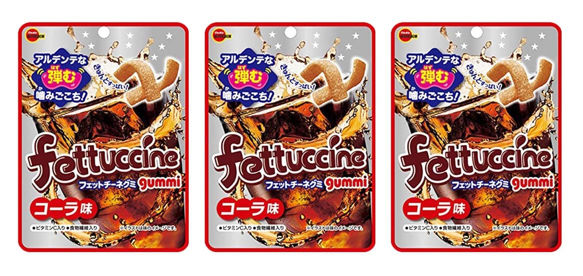 BourbonFettuccine Cola 1.76oz/50g (3 Pack)