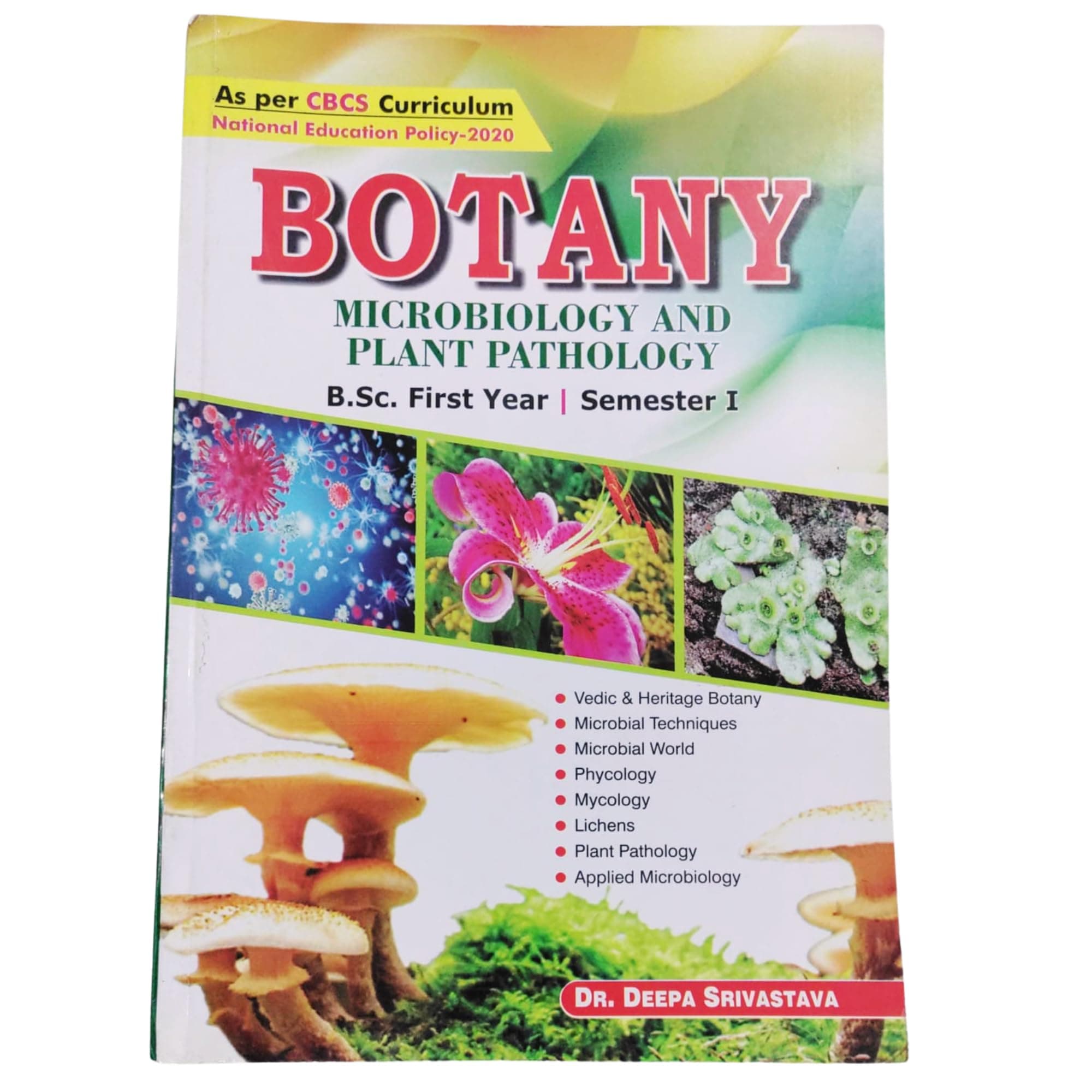 Botany Microbiology And Plant Pathology Bsc-1st Semester