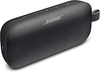 Bose SoundLink Flex Bluetooth Portable Speaker, Wireless Waterproof Speaker for Outdoor Travel - Black (Renewed)