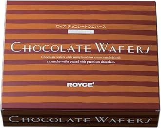 Roise Chocolate Wafers 6.7 oz (190 g) 12 Pieces / Chocolate Wafers Hokkaido Limited Edition (Hazel Cream)