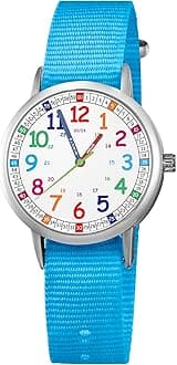 Kids Watch for Girls and Boys,for Children's Toddler Learning Time and Easy to Read Time, Analog Watch for Boys and Girls Ages3~11