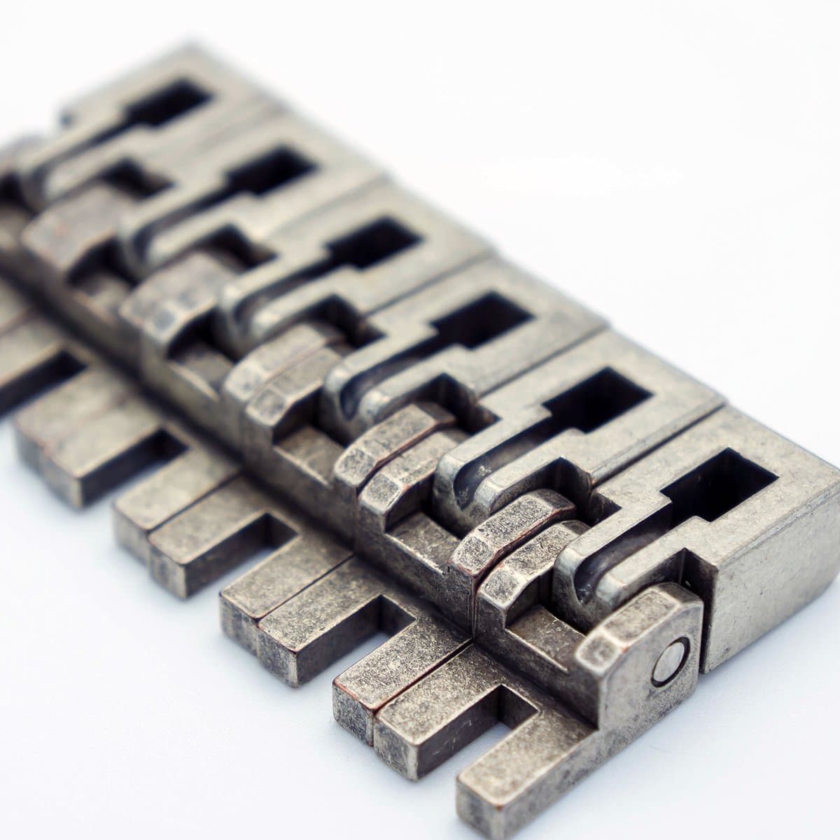 Floyd Rose Special Series Bridge Saddle Sets - Antique Silver