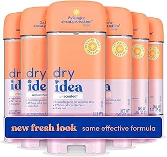 Dry Idea Advanced Dry Unscented Antiperspirant and Deodorant Clear Gel, 3 oz