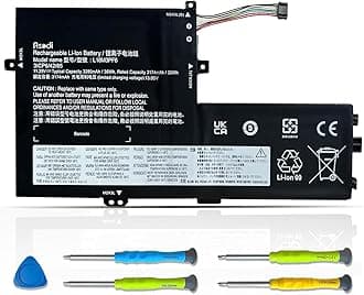 L18M3PF6 L18C3PF6 L18M3PF7 Laptop Battery Compatible with Lenovo ideapad S340-14IML/14API/14IIL/14IWL C340-15IWL/15IIL S340-15IWL/15API Flex-15IWL/15IML/15IIL Series L18L3PF2 L18C3PF7 L18L3PF3