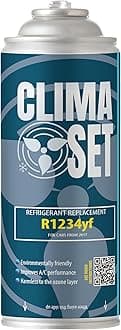 ClimaSet Refrigerant replaces R1234yf air conditioning gas for Air conditioni...