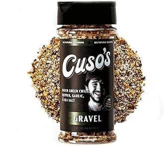 Cuso's Gravel BBQ Rub – All-Purpose Seasoning for Steaks, Meat, Veggies, Burgers, Chicken, Pork, Ribs & More – 1 Count BBQ Rub
