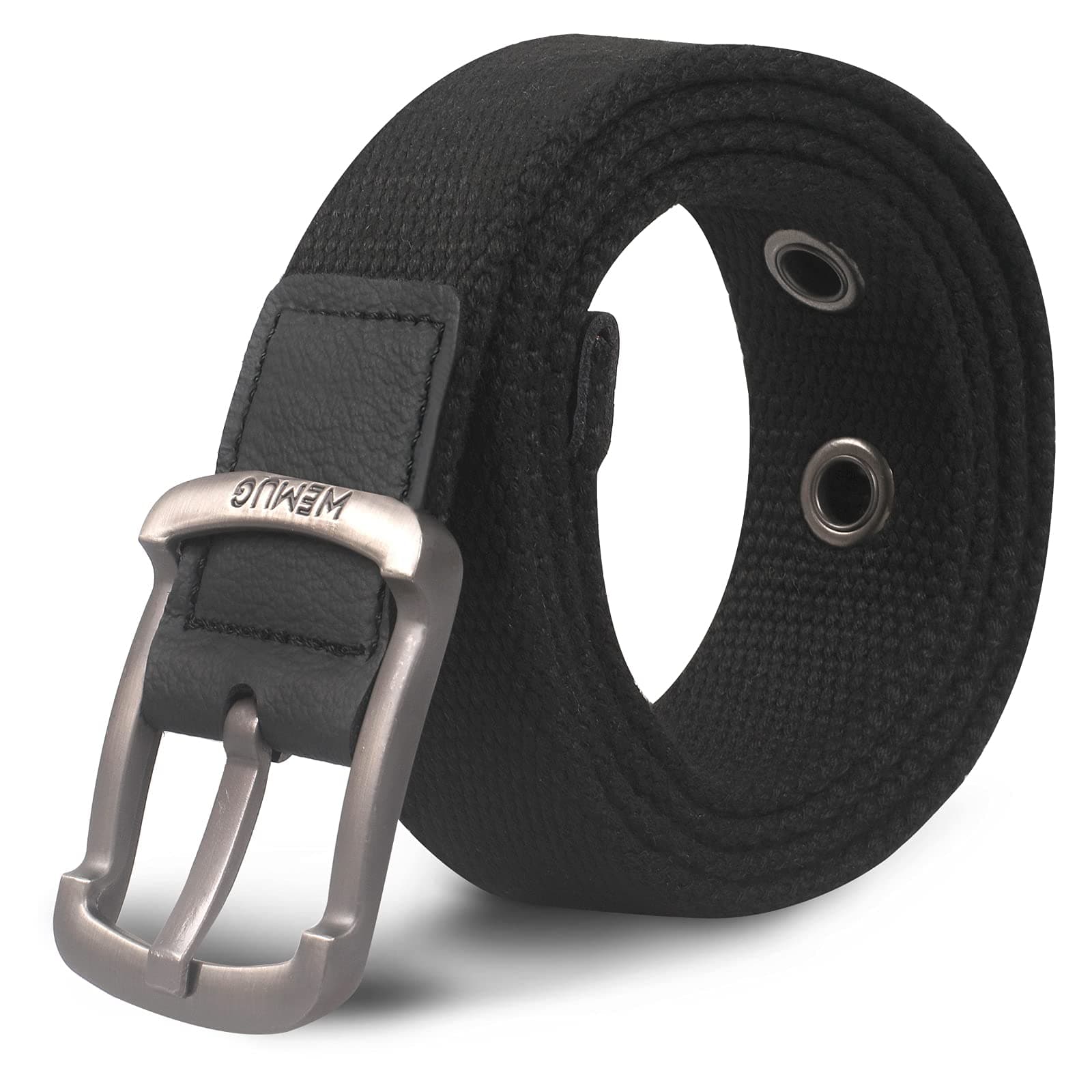 Canvas Web Belt with Holes for Men/Youth, One Size 47"