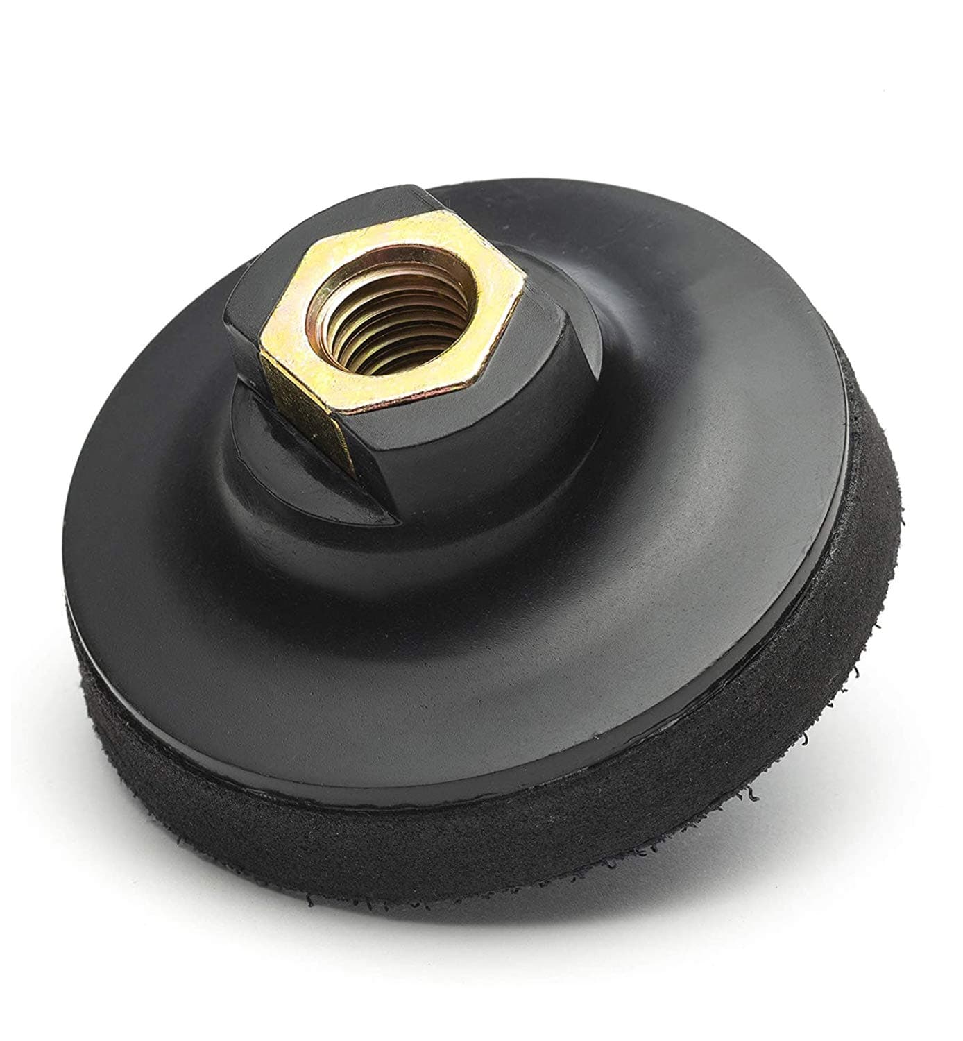 Glass Polish 3 inch (75mm) Rotary Backing Pad with 5/8”-11 Thread for Rotary Polishing Machines - GP12606