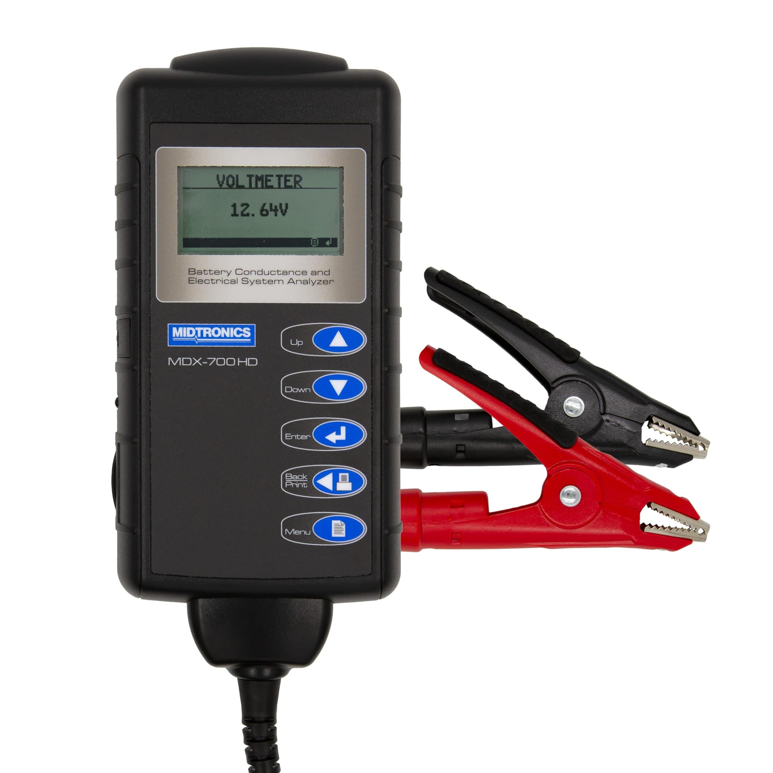 MDX 700 HD - 6V & 12V Heavy-Duty Battery & Electrical System Analyzer - Pack Testing for 12V to 24V Fleet Applications - Up to 2000 CCA