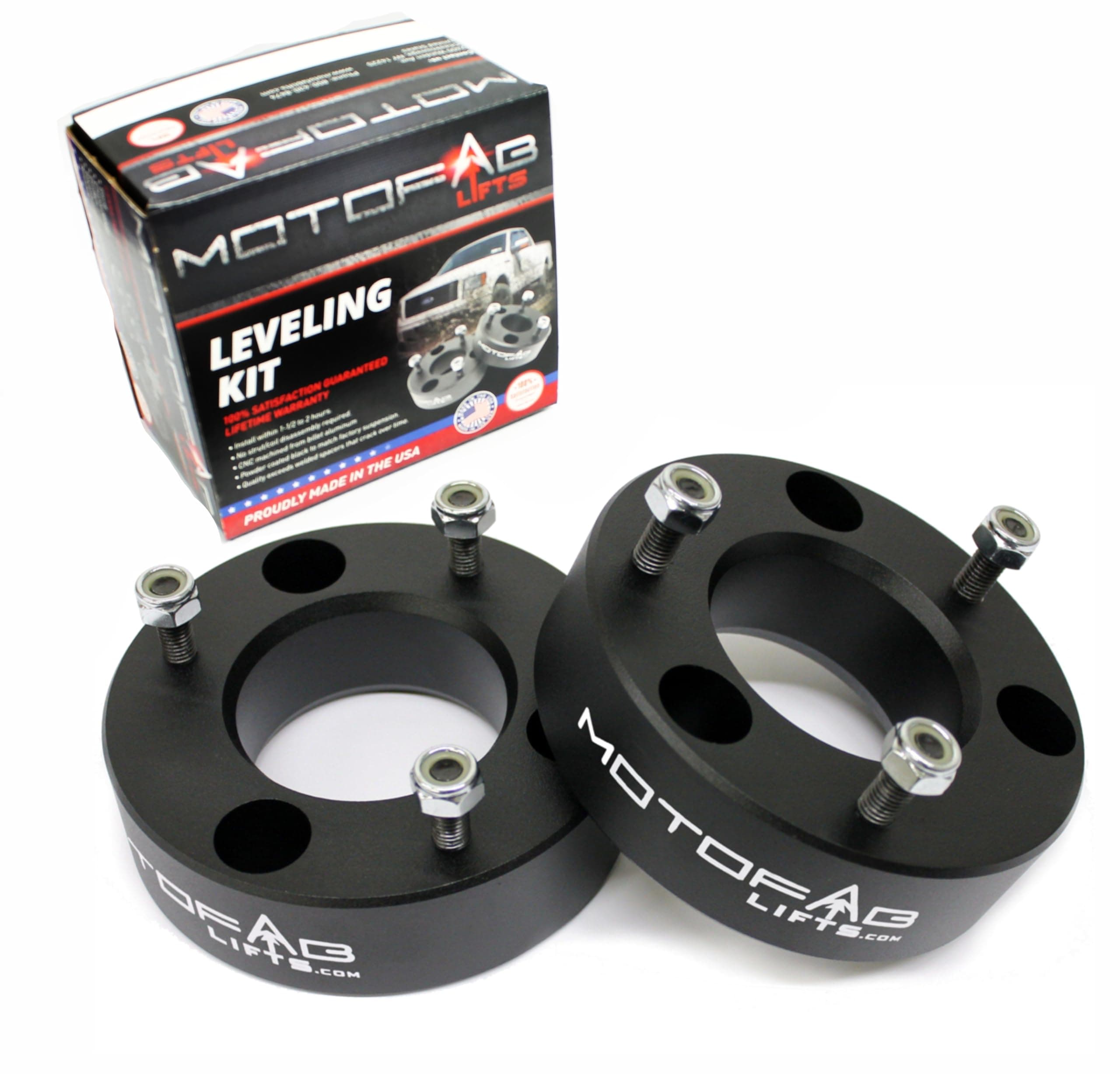 MotoFab Lifts F15-2.5 - 2.5 inch Front Leveling Lift Kit That is compatible with F150