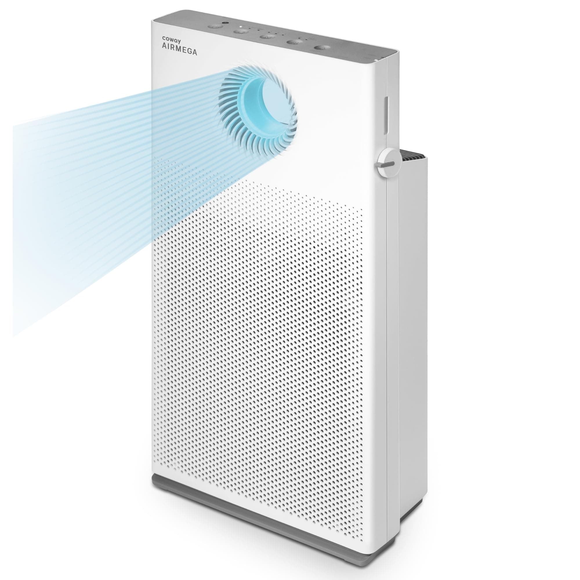 Air Purifier with Customised Airflow – MegaJet Technology for Targeted or Wide Coverage, Whisper-Quiet Sleep Mode 20dB, Removes 99.999% of particles up to 0.01 µm, CADR 402 m³/h – AIRMEGA JET