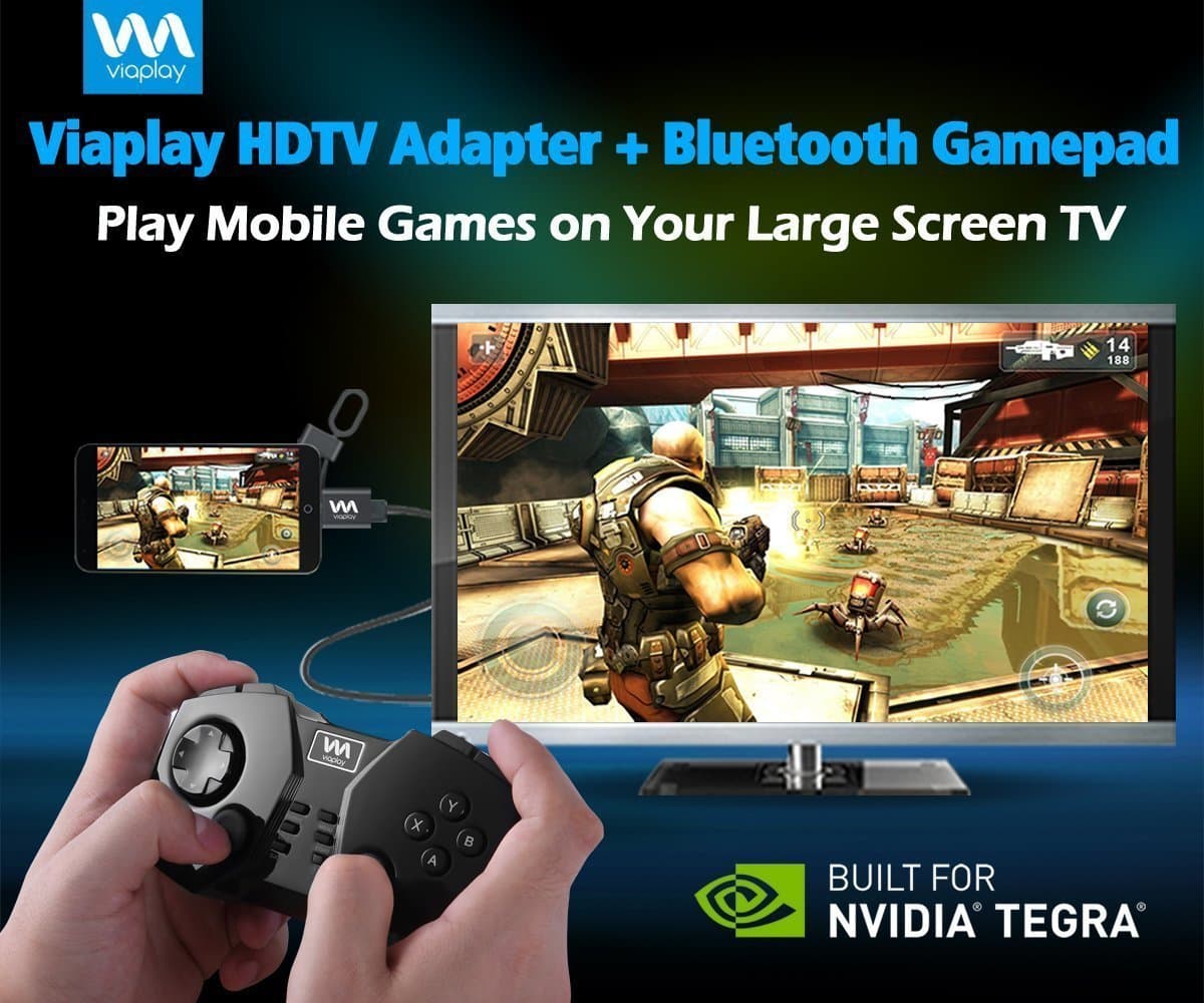 Viaplay Slimport [SP1004] Micro USB to HDMI adapter for Google Nexus4, 5, 7, LG GX, G3, Blackberry Passport,and more - Connect MyDP enabled phone or tablet to an HDMI TV, monitor, or projector