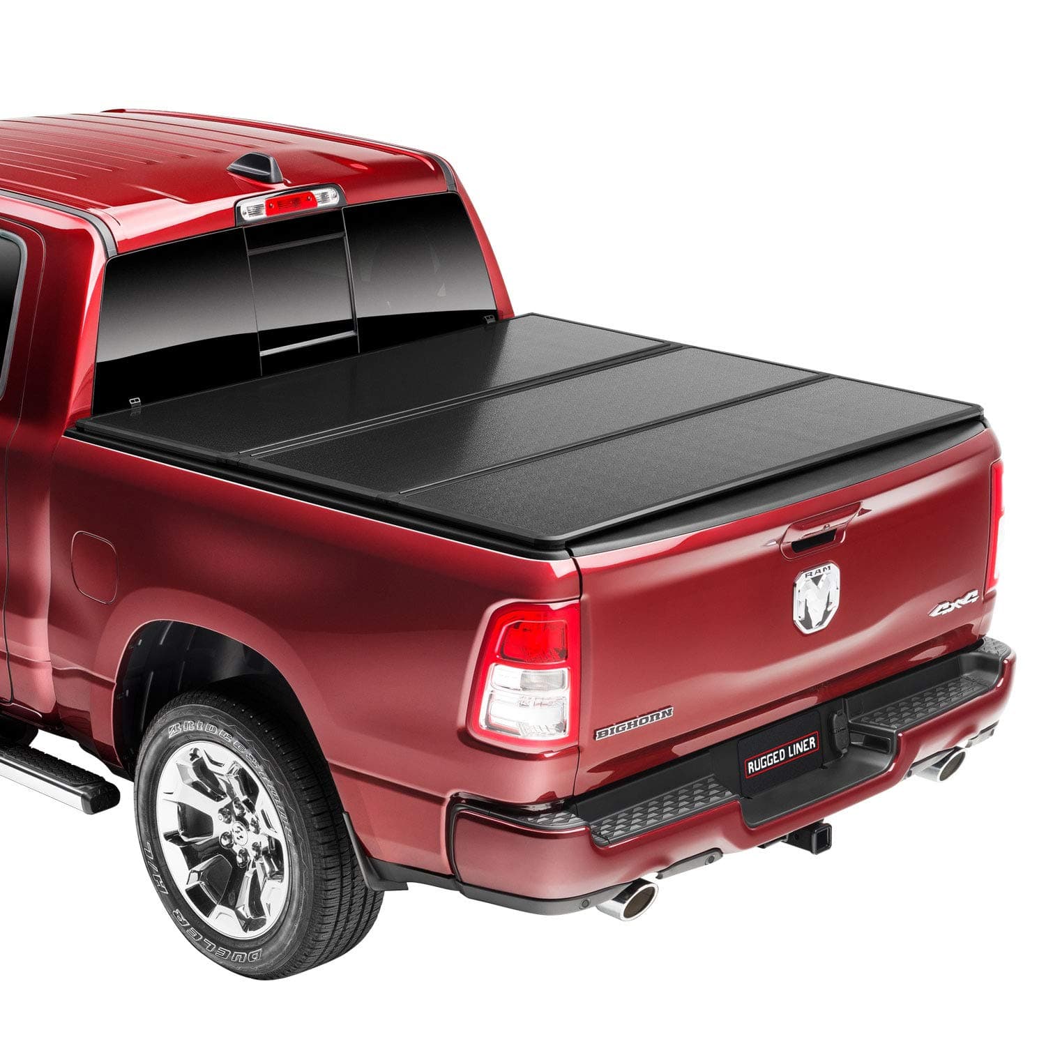Rugged Liner E-Series Hard Folding Truck Bed Tonneau Cover | EH-F6515 | Fits 2015 - 2022 Ford F-150 6' 7" Bed (78.9")