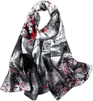 ANDANTINO womens Long scarves