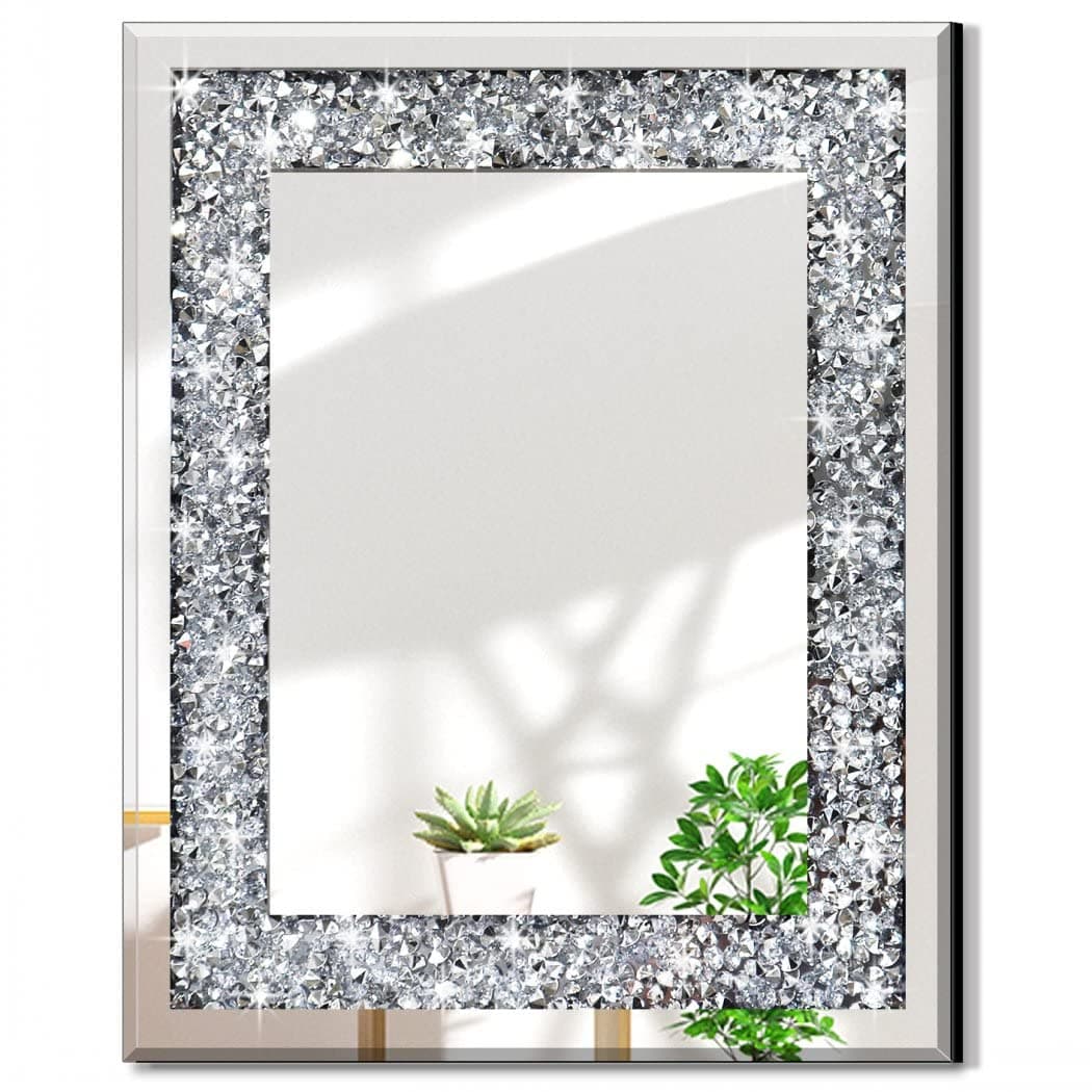 Diamond glass mirror 16x20inches