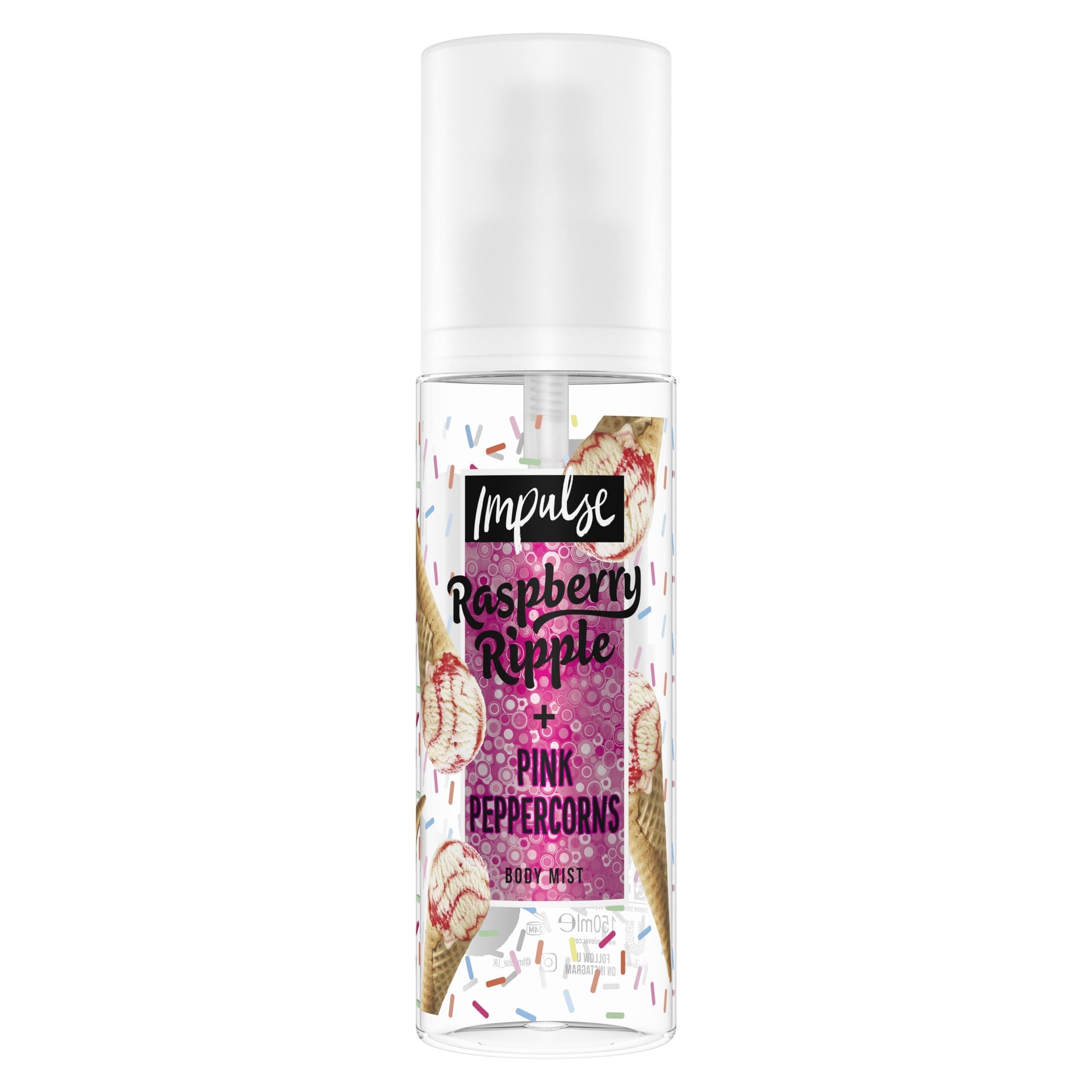 AFH Impulse Raspberry Ripple and Pink Peppercorns Body Mist