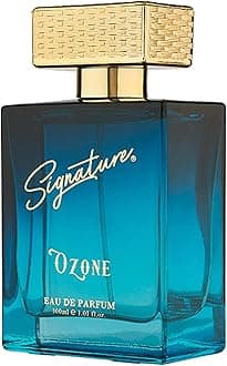 SIGNATURE AURA Ozone Eau De Parfum 100ML for Men | Long Lasting Luxury Perfume | Chypre Fruity Fragrance | Pineapple, Bergamot, Musk & Vanilla | Premium Gift for Men