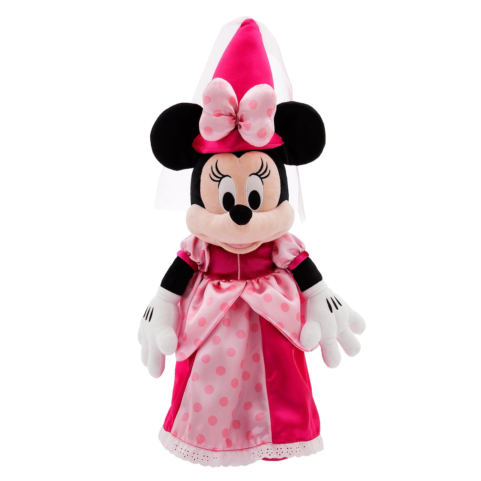 Official Princess Collection: Medium 23-Inch Minnie Mouse Plush - Soft, Huggable & Authentic Toy for Fans & Kids