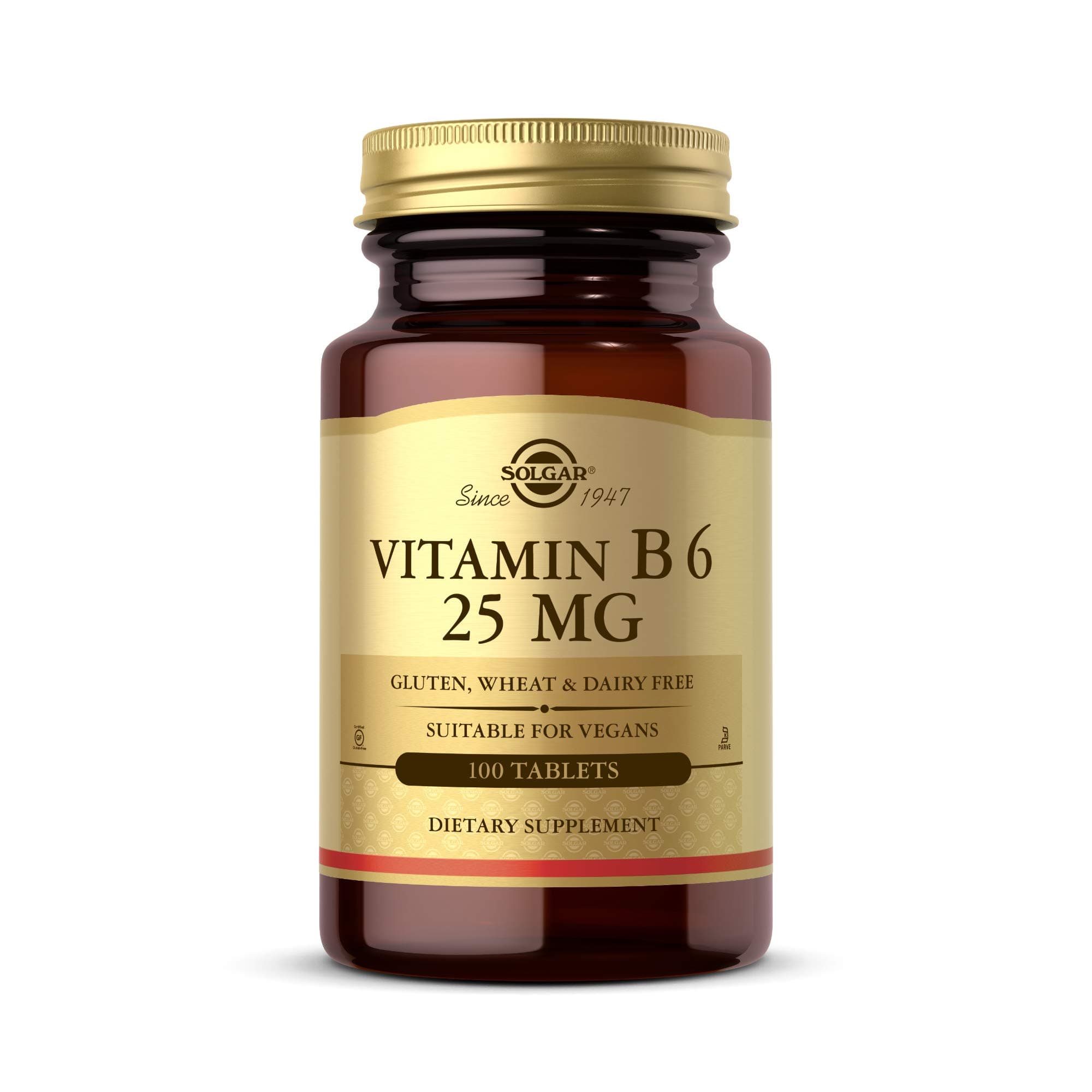 Solgar Vitamin B6 25 Mg Tablets, 100’S