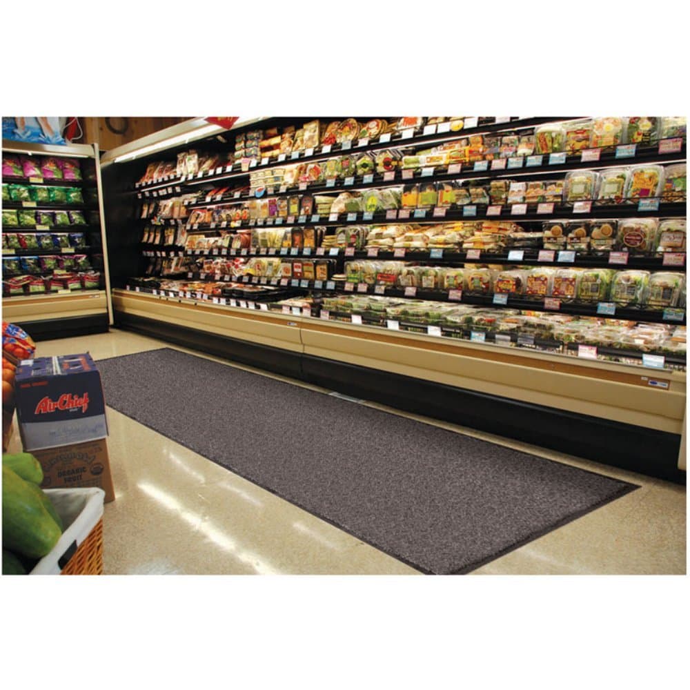 buyMATS Inc. 3' x 10' Apache Grip Mat Charcoal Gray 72-011-5701-30001000