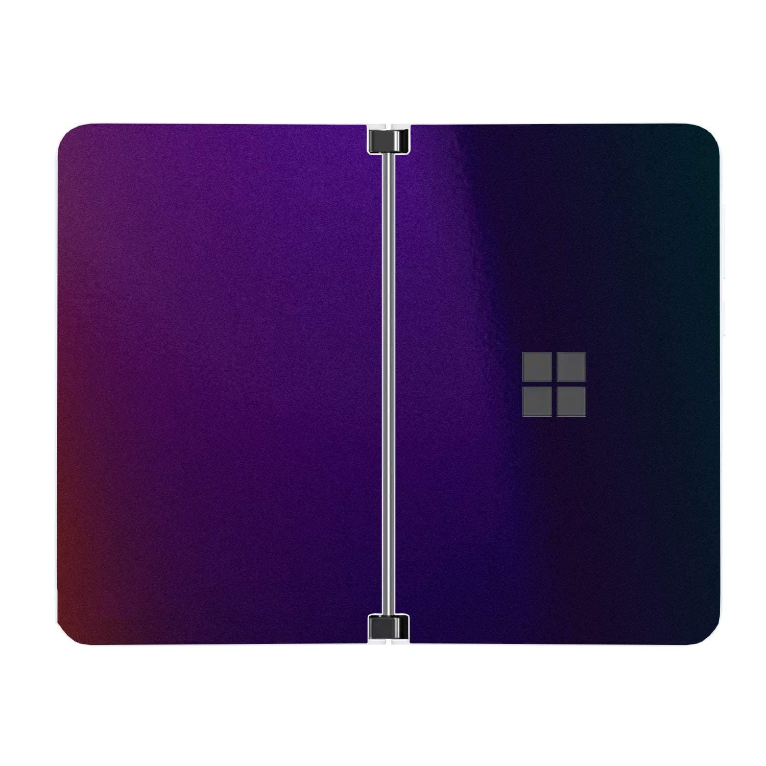 SopiGuard Sticker for Surface Duo Phone Edge-to-Edge Precision Vinyl Skin Wrap (Flip Deep Space)