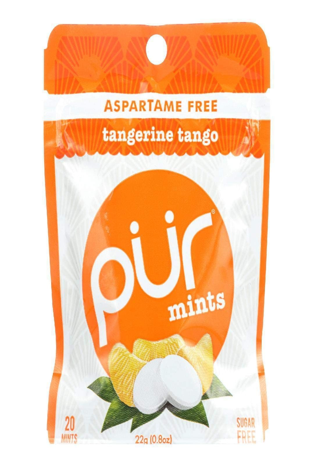 PURE Mints Gum Mint Tangerine Tango, 0.77 oz (93316)