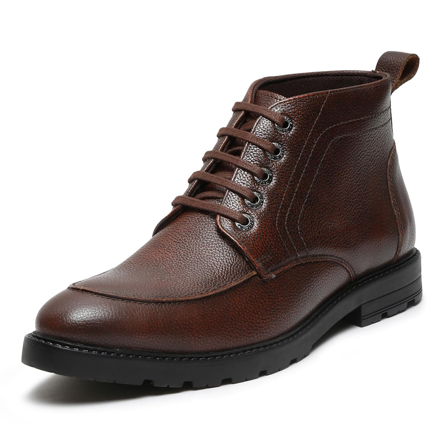 LOUIS STITCHChukka Boot for Men | Handcrafted | High Ankle Leather Boots | Hiking and Biking Boot | Lace Up Style Mens Formal Boot (BT-WBNDCKVS)